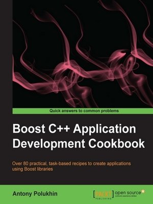 cover image of Boost C++ Application Development Cookbook